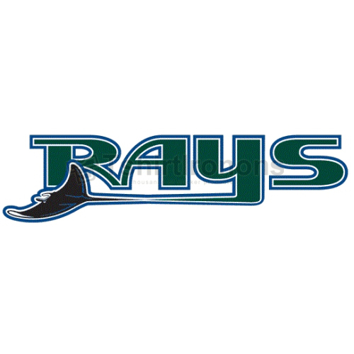 Tampa Bay Rays T-shirts Iron On Transfers N1952 - Click Image to Close